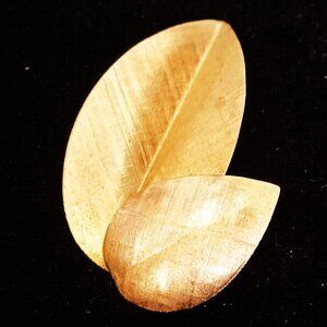 Napier Gold-tone Brooch (signed)